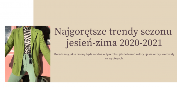 Trendid sügis-talv 2020/2021